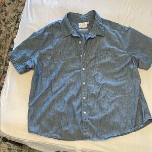 Goodfellow & Co Blue Casual Button Down Shirt